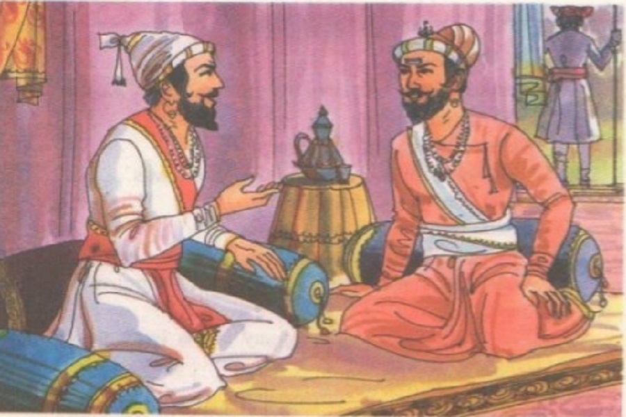 Shivaji and Ekoji Raje