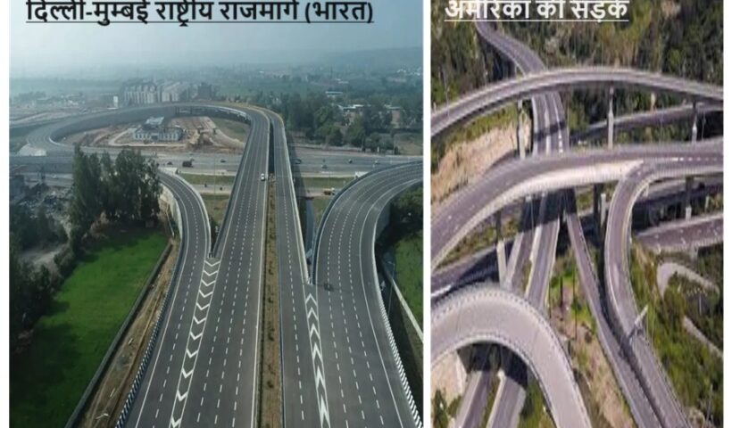 Highways, India, USA