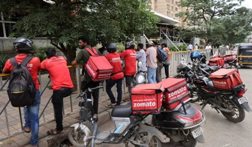 delivery boys, gig workers